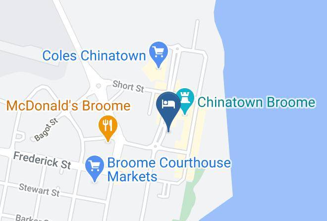 Broome - Roey Backpackers & Party Bar Maps