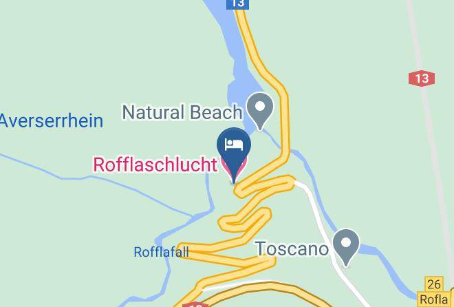Viamala Region - Rofflaschlucht Maps