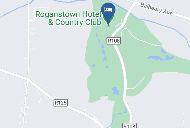 Roganstown Hotel & Country Club Carta Geografica - County Dublin - Swords