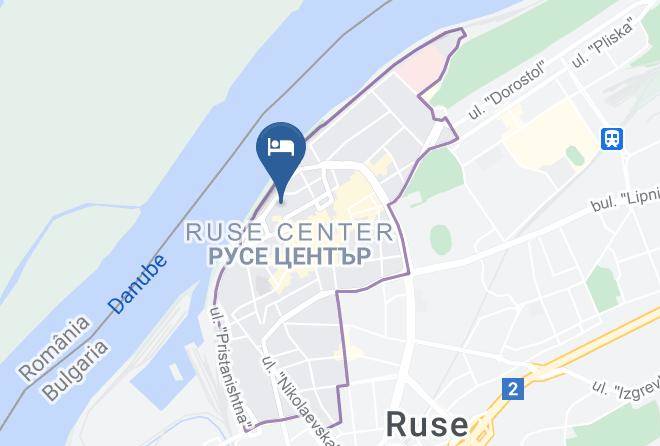 Ruse Tsentar - Hotel & Pub Roger's Maps