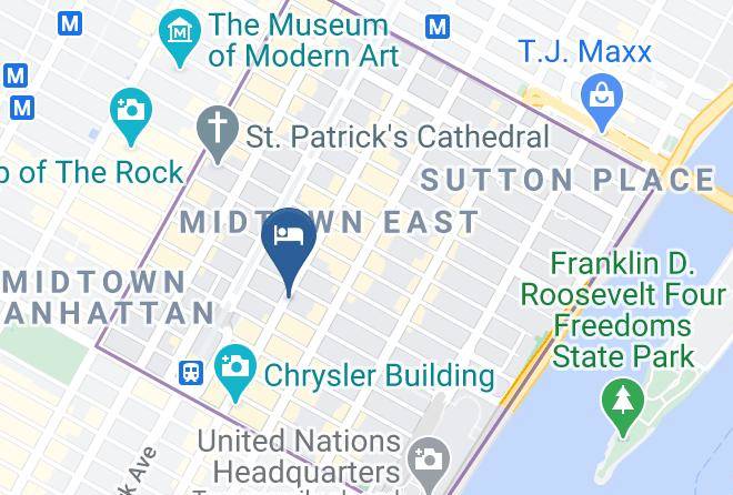 New York - Roger Smith Hotel Maps