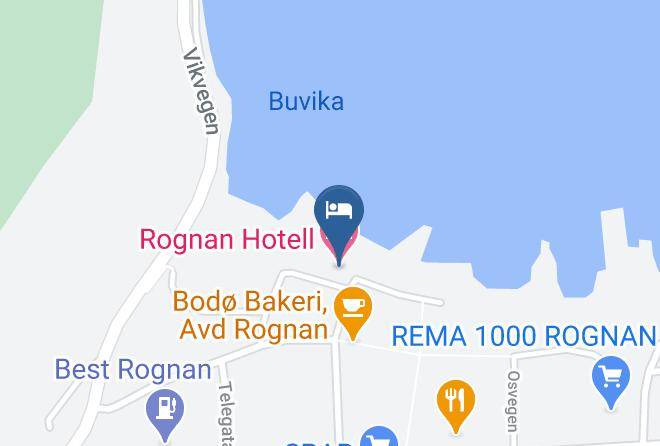 Saltdal - Rognan Hotell Maps