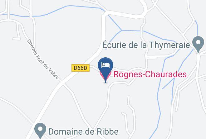 Bouches Du Rhone - Rognes Chaurades Maps