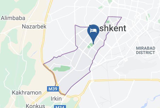 Tashkent - Rohat Hotel Maps
