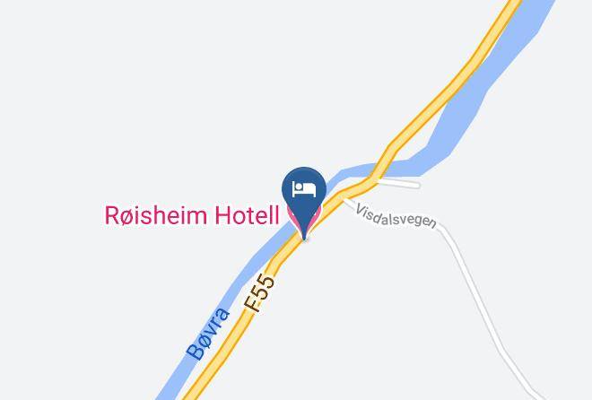 Lom - Roisheim Hotel Maps