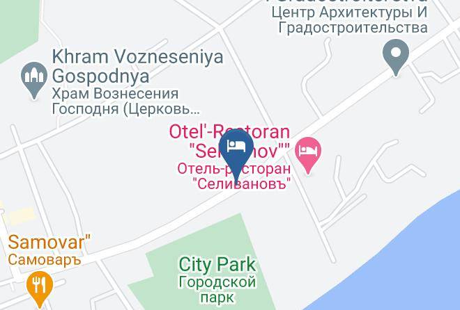 Rostovsky District - Rojdestvensky Hotel Maps