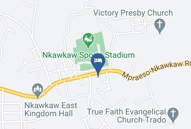 Kwahu South - Rojo Hotel Maps