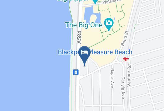 Blackpool - Roker Hotel Maps