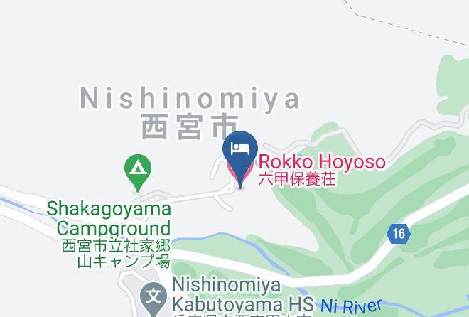 Nishinomiya City - Rokko Hoyoso Maps