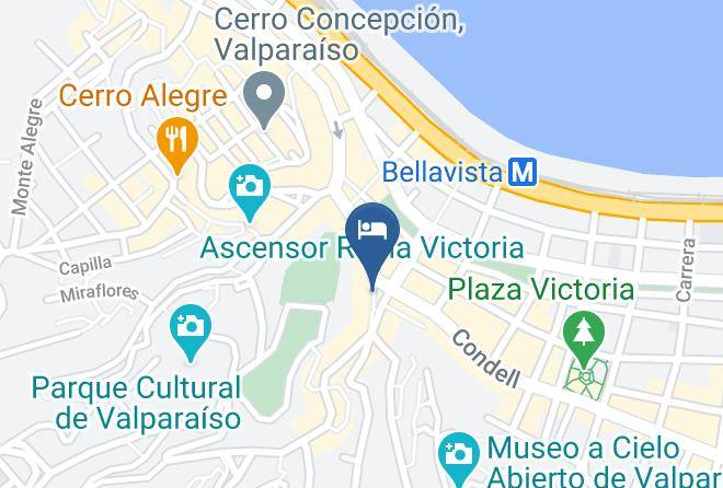 Valparaiso Province - Hotel Bar Restaurante En Valparaiso Maps