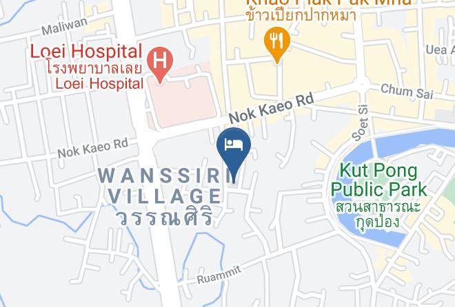 Amphoe Mueang Loei - Roll Thong Grand Hotel Maps