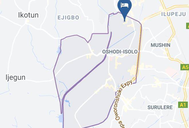 Mushin - Rollace Hotel Lagos Nigeria Maps