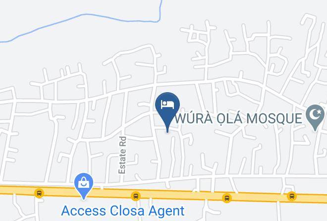 Badagry - Rollykings Hotel And Suites Maps