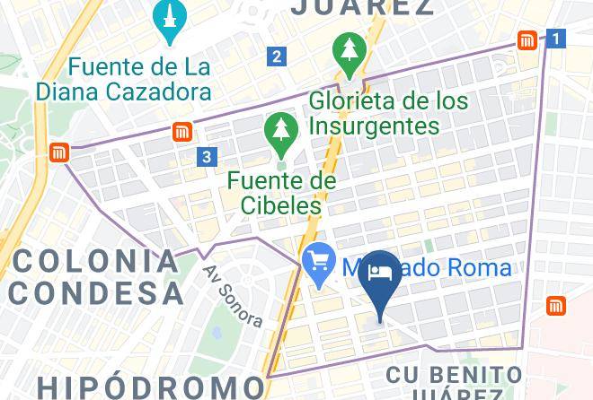 Cuauhtemoc - Roma Amor Maps