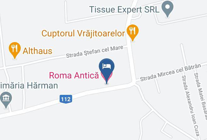 Harman - Roma Antica Pensiune Maps