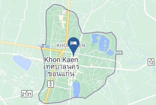 Amphoe Mueang Khon Kaen - Roma Hotel Maps