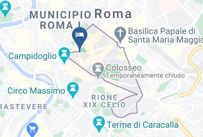 Rome - Roma Hotel Luxus Maps