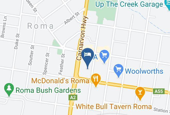 Maranoa - Roma Mid Town Motor Inn Maps