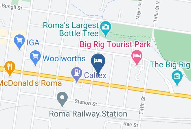 Maranoa - Roma Motel Maps