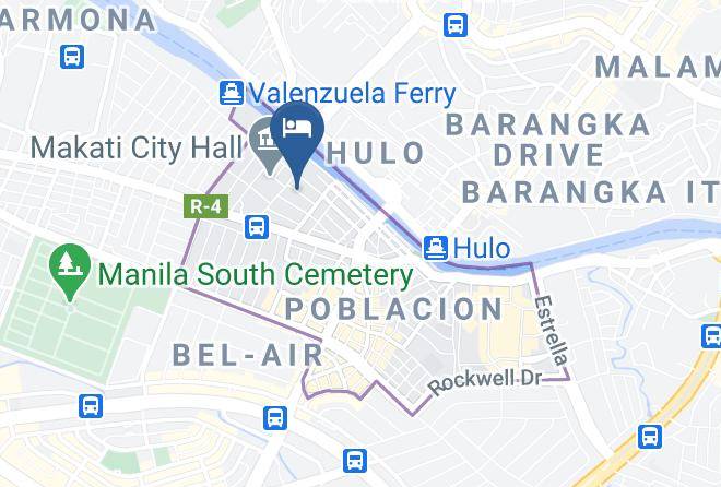 Metro Manila - Roma Plaza & Citystay Inns Makati Cityhall Maps