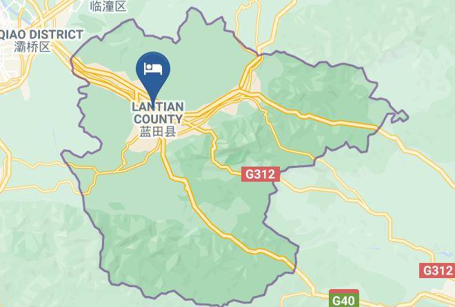 Xi An - Roman Holiday Hotel Maps