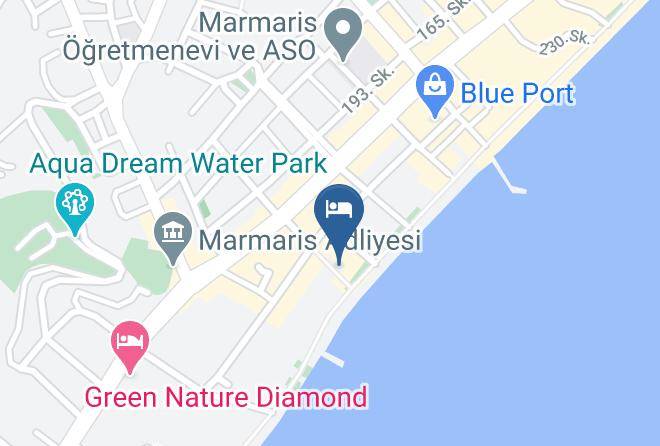 Marmaris - Romance Beach Hotel Maps
