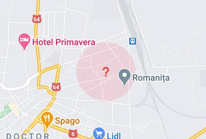 Caracal - Romanita Hotel Maps