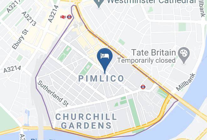 London - Romanos Hotel London Maps