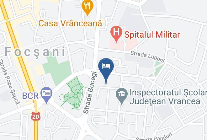 Focsani - Romantic Boutique Hotel Maps