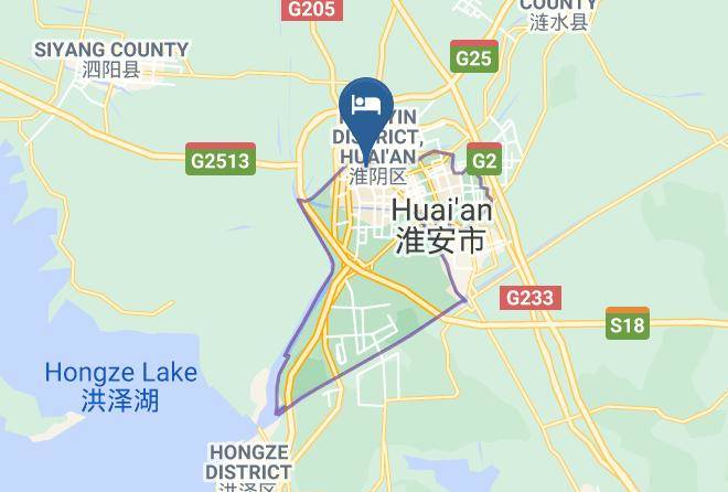 Huaian - Romantic Business Hotel Maps