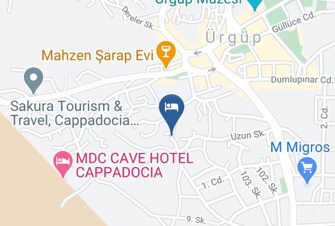 Urgup - Romantic Cave Hotel Maps