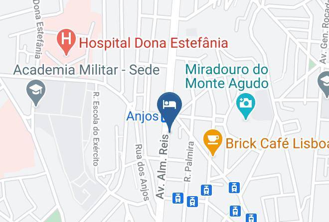 Lisbon - Romantic Gem In City Center Maps