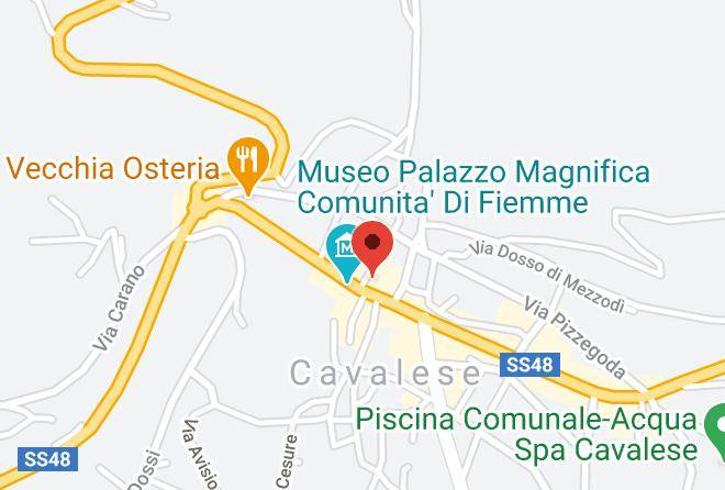 Trento - Romantic Hotel Excelsior Cavalese Maps