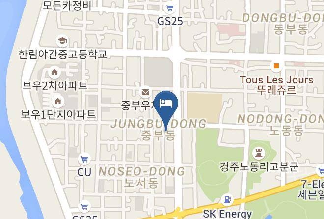 Gyeongjusi - Romantic Travel Mini Hotel Maps
