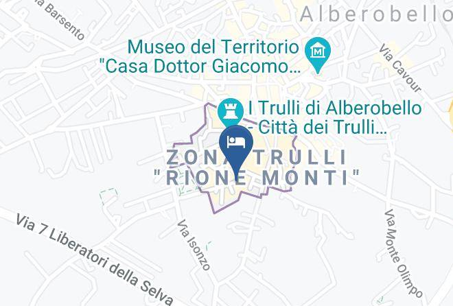 Romantic Trulli B&b Reception Map