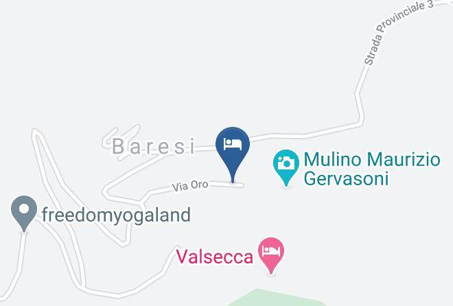 Bergamo - Romantiche Orobie B&b Maps