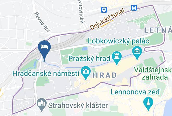 Prague - Romanticky Hotel U Raka Maps