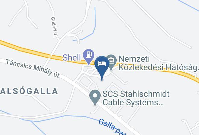 Tatabanya - Romantik Etterem Es Panzio Maps