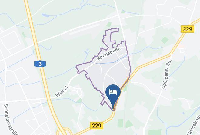 Mettmann - Romantik Gastehaus Maps