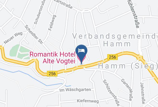 Altenkirchen - Romantik Hotel Alte Vogtei Maps