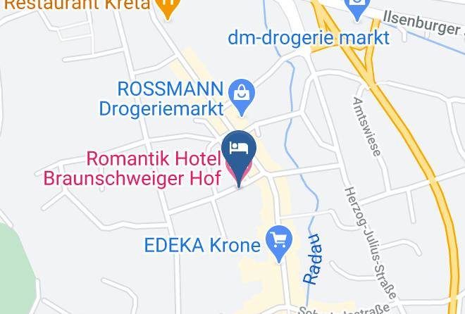 Goslar - Romantik Hotel Braunschweiger Hof Maps
