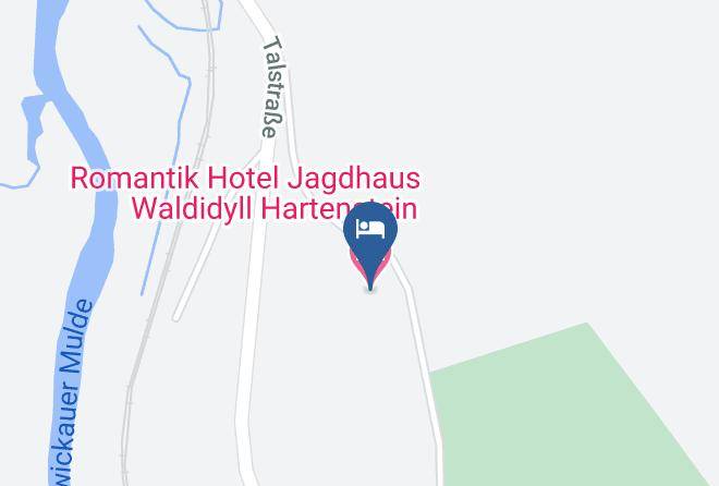 Zwickau - Romantik Hotel Jagdhaus Waldidyll Hartenstein Maps
