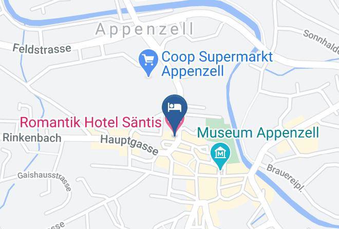 Romantik Hotel Santis Map