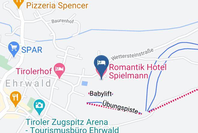 Reutte - Romantik Hotel Spielmann Maps