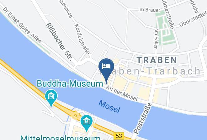 Romantik Jugendstilhotel Bellevue Map