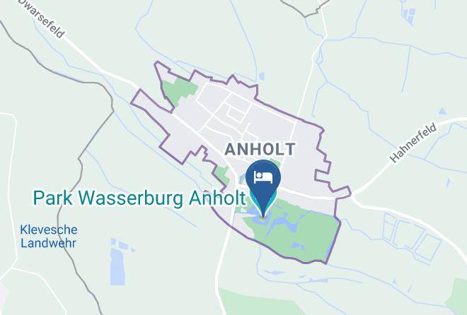 Romantik Parkhotel Wasserburg Anholt Map
