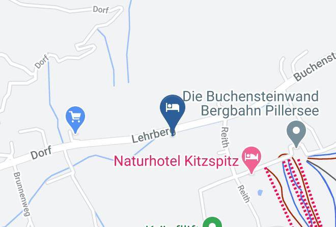 Kitzbuhel - Romantik Pension Lehrberg Maps