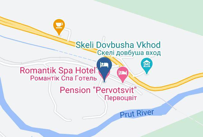 Romantik Spa Hotel Map