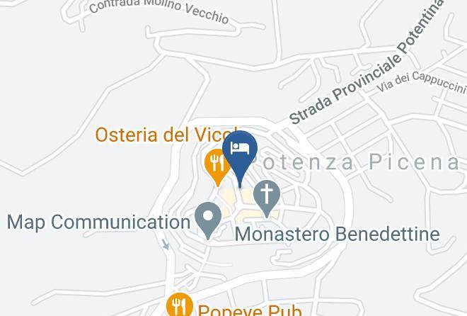 Macerata - Romantik Zimmer Maps