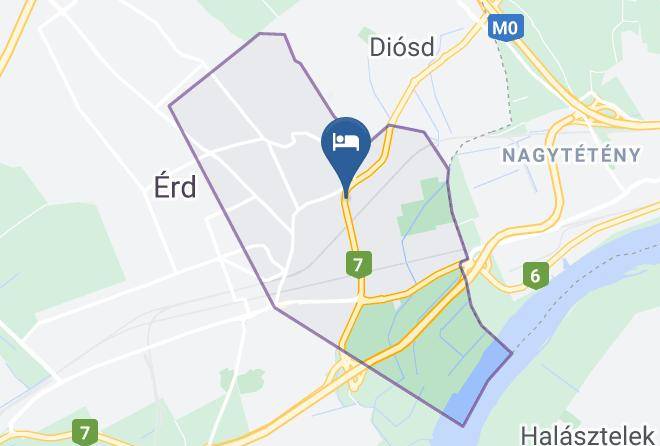Erd - Romantika Hotel Maps